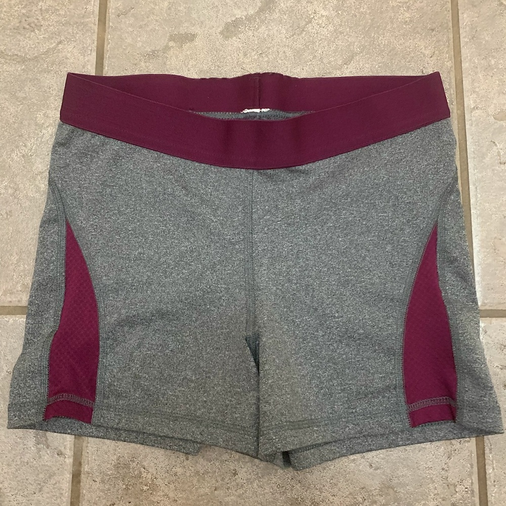 Maroon & Grey Spandex